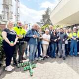 Tarifaktion zum Schichtwechsel bei INEOS Phenol in Gladbeck mit rund 70 Kolleginnen und Kollegen Christine Wilms preview